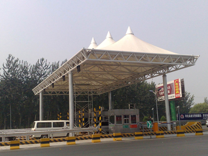 膜結(jié)構(gòu)收費(fèi)站